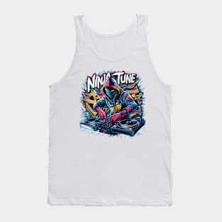 "Stealth Beats: The Ninja DJ" Tank Top